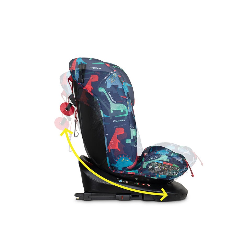 image 1 of Cosatto Get Set Grow iSize Rotating ISOFIX Car Seat