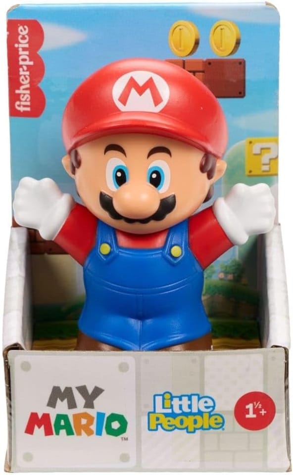 image 1 of Fisher Price  Little People Mario Figure