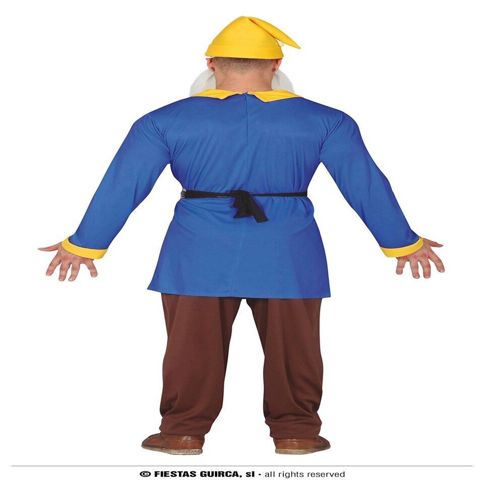 image 1 of Fancy Dress Adult Gnome Blue - L