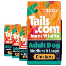 Tails.com Inner Vitality Dry Dog Food Medium & Large Adult Chicken 4 x 2kg