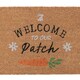 image 3 of Something Different Welcome To Our Patch Door Mat - Natural - One Size Cream | One Size