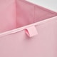 image 5 of OHS 2 x Plain Folding Storage Cube Boxes, 27x27cm - Blush Pink
