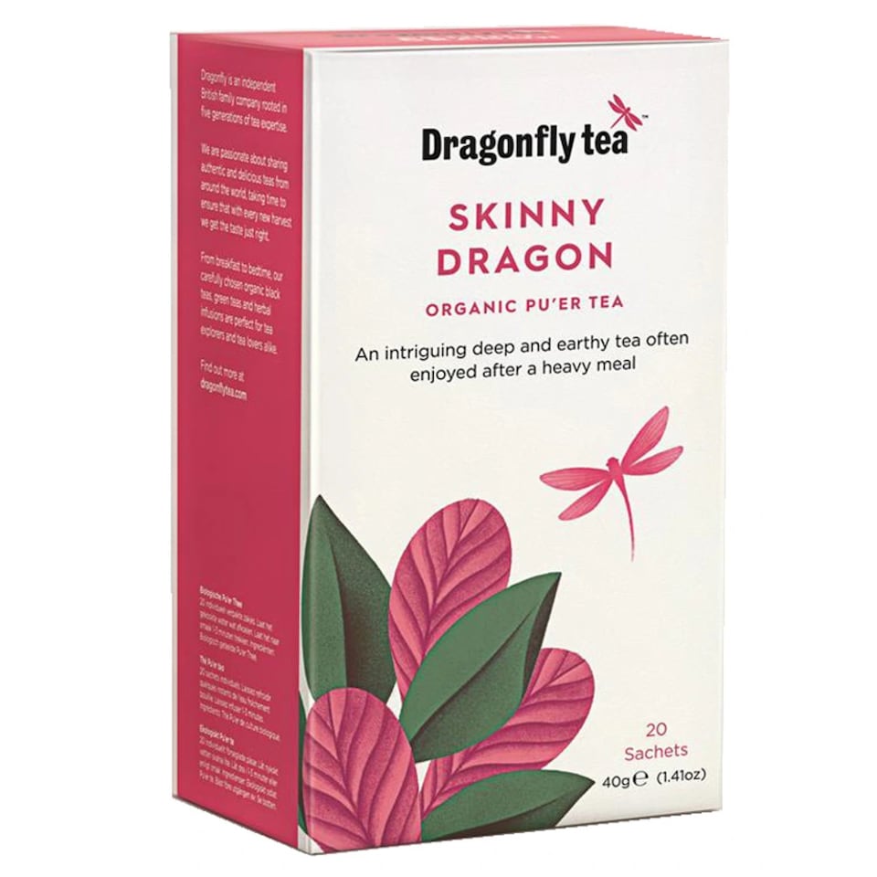 Organic Pu'er Tea x 20 Bags (Dragonfly Tea) | Multi