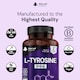 image 5 of New Leaf L-Tyrosine Capusles - 1100mg P/S - 120 Vegan Amino Acid Supplemenys