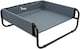 image 4 of Actiaspet Elevated Dog Bed Steel Frame Raised Pet Cot Black or Grey (Grey, Medium)