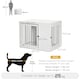 image 7 of PawHut Furniture-Style Dog Crate End Table w/ 2 Doors, for Medium & Large Dogs