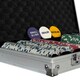 image 5 of Oypla Poker Set - 300 Piece Texas Hold Em Complete With Chips, Cards, Dice, And Casino Style Case