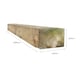 image 6 of Snowdon Timber Reject Treated Sleeper 5 Pack (L) 1.2m (W) 150mm (H) 100mm