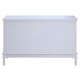 image 3 of Interiors By Premier Shaker Design 3 Drawer Cabinet, Elegant Slim Drawer Cabinet, Ample Storage Cupboard Drawer For Bedroom White