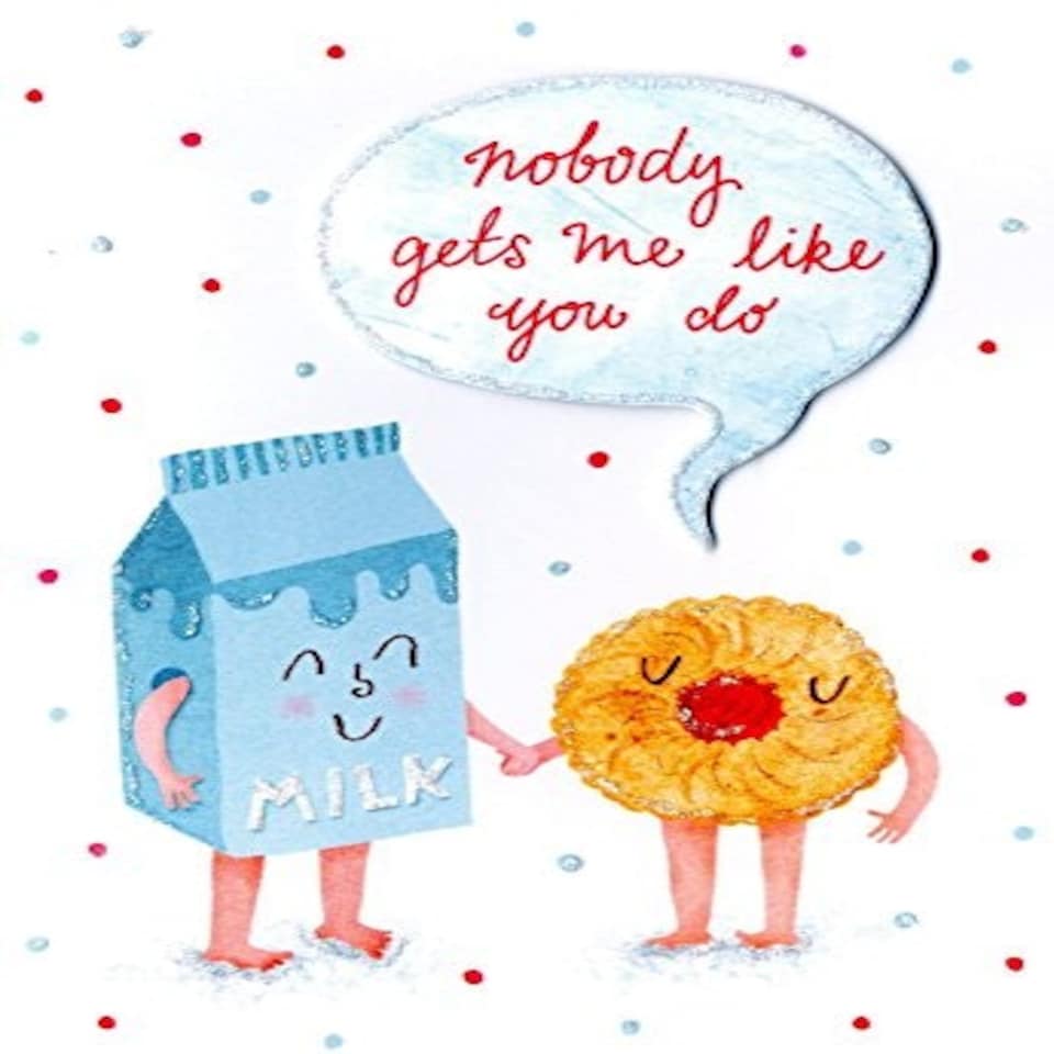 image 1 of Nobody Gets Me Like You Do Humour Greeting Card Hello You Range Blank Inside
