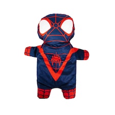 Spider-Man: Miles Morales 3D 750ml Hot Water Bottle And Cover | Blue | Blue/Red | One Size | 1