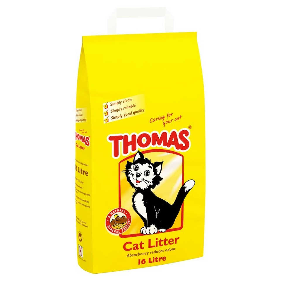 image 1 of THOMAS Cat Litter 16L (Pak of 1)