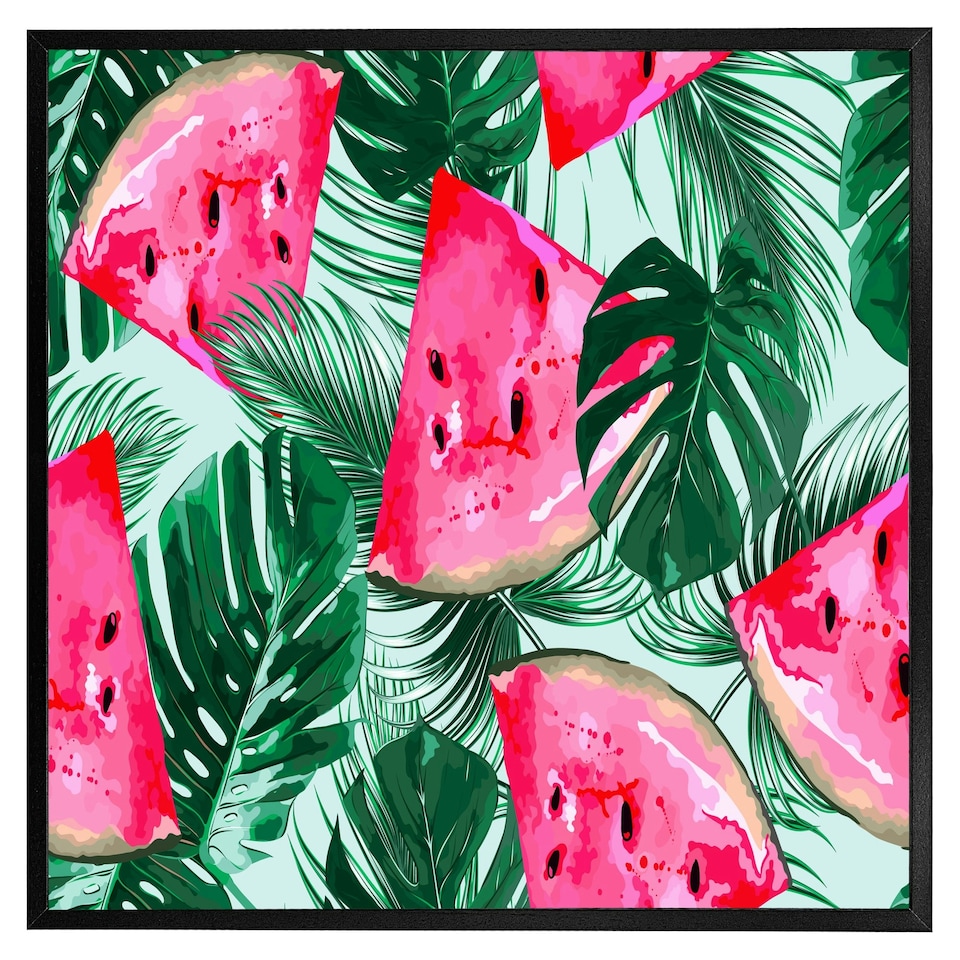 image 1 of Watermelon (Picture Frame) Brown | Oak | XS