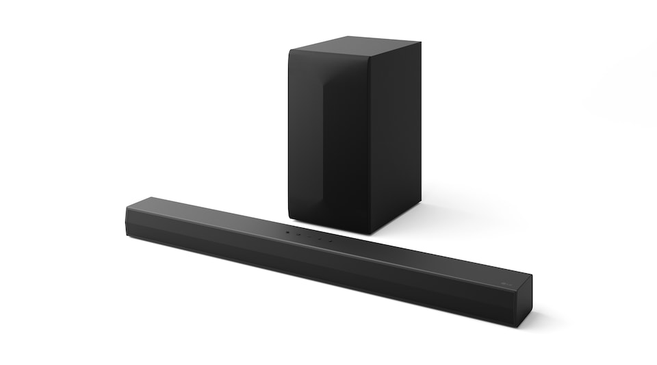 image 1 of LG S60T, 3.1 channels, 340 W, DTS, DTS Digital Surround, Dolby Digital, Bass Blast, Bass Blast+, Game, Movie, Sport, Standard, 120 W, 4