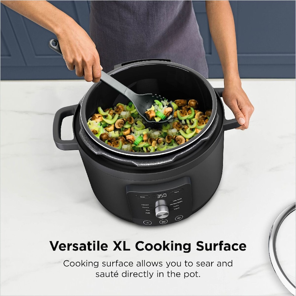 image 1 of Ninja HyperHeat Pressure and Rice Cooker with 9 Functions PC201UK