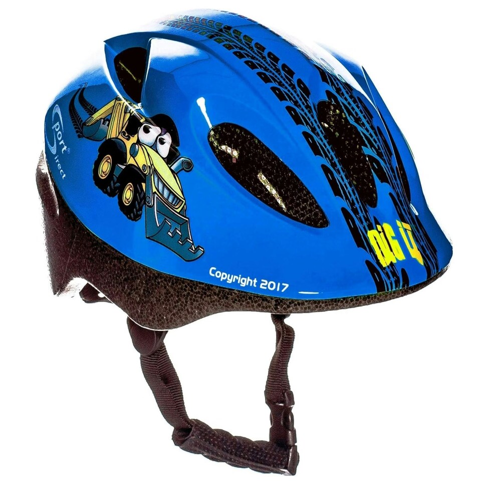 image 1 of Sport Direct 'Dig It' Bike/Bicycle Kids Helmet 48-52cm Blue | S