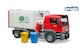 image 1 of Bruder MAN TGS Side loading garbage truck Detailed Vehicle & Playset Model