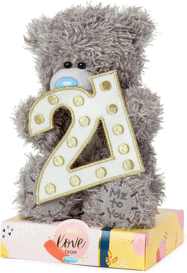 image 1 of Me to You Tatty Teddy 21st Birthday Plush