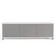 image 4 of Frank Olsen S-TECH 1500 Tv Cabinet Grey | White