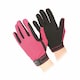 image 3 of Shires Aubrion Mesh Horse Riding Gloves Black | X-Small