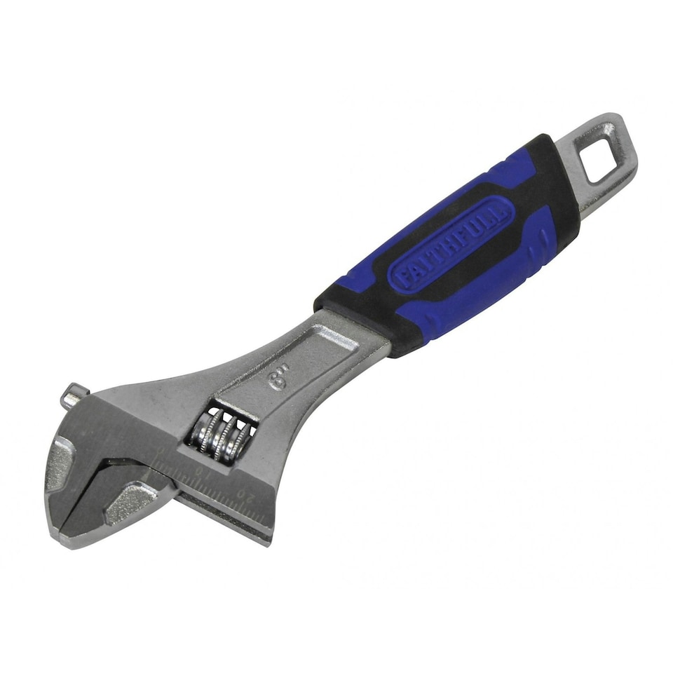 Faithfull Adjustable Spanner - Multi Colour - 150mm