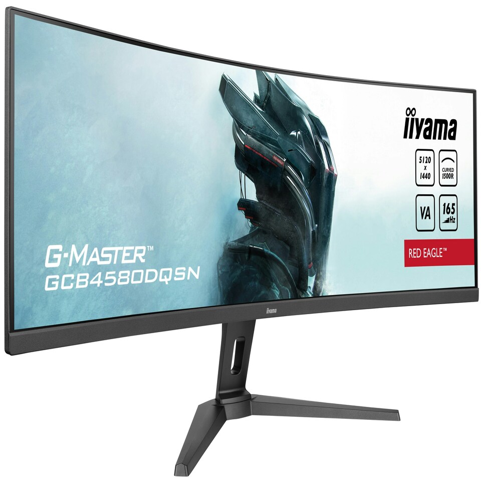 image 1 of iiyama G-MASTER RED EAGLE CURVED computer monitor 114.3 cm (45") 5120 x 1440 pixels Dual QHD LED Black