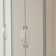 image 4 of Nevada 4 Door 2 Drawer Mirrored Wardrobe Brown | Oyster Gloss