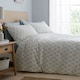 image 1 of D & D Block Floral Duvet Cover Set Blue