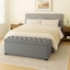 Grey Plush Velvet