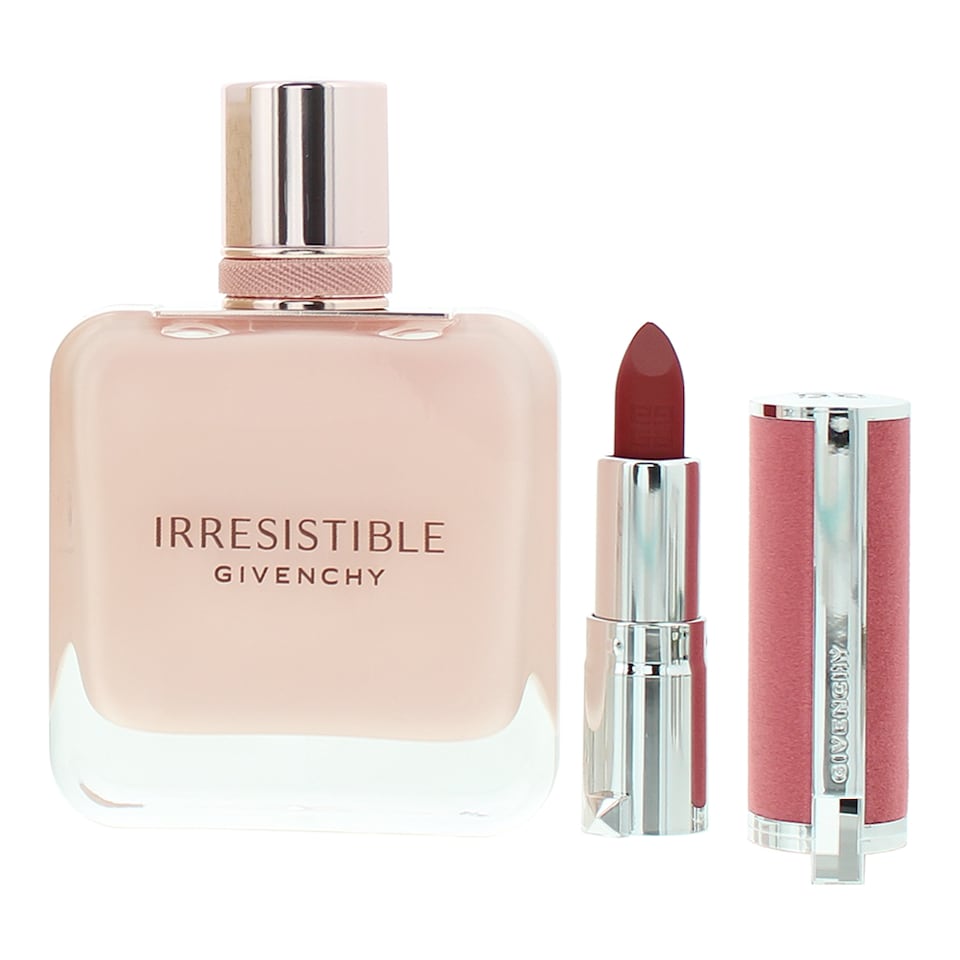 image 1 of Givenchy Irresistible Rose Velvet Eau de Parfum 50ml + Lipstick Gift Set