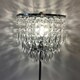 image 3 of First Choice Lighting Chrome and Acrylic Crystal Jewelled Table Lamp Chrome | Clear