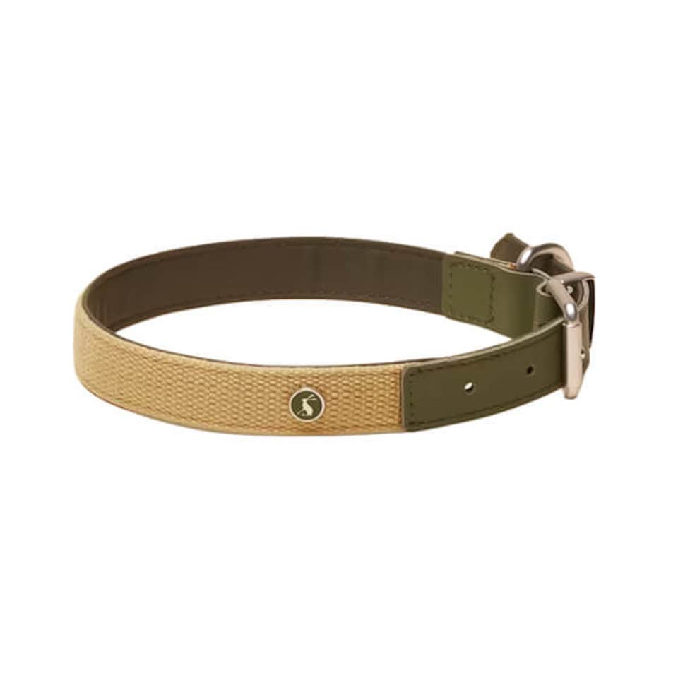 image 1 of Joules Medium Khaki Dog Collar