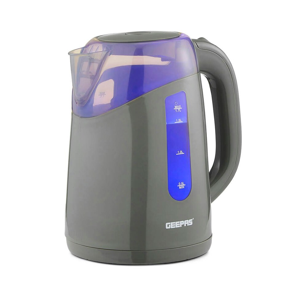 image 1 of GEEPAS 2200W Illuminating Electric Kettle|Grey