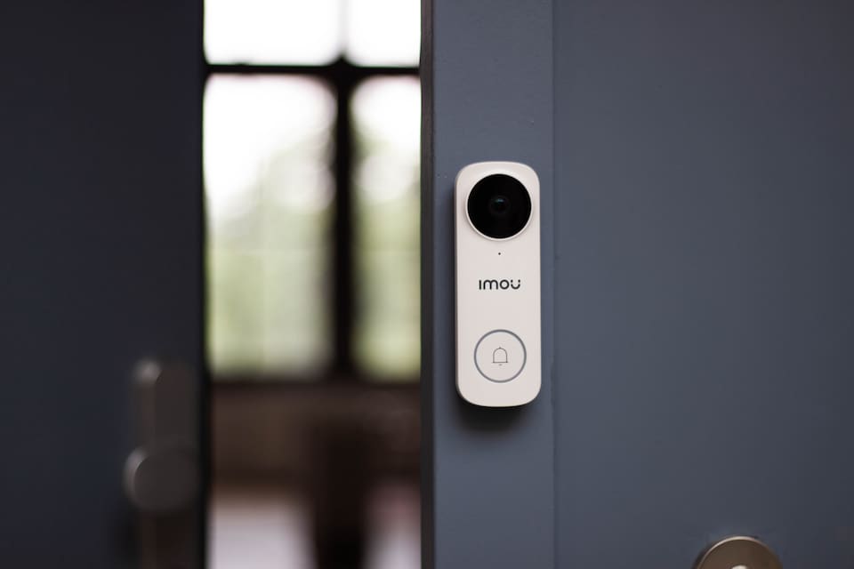 image 1 of IMOU DB61i 3K Outdoor Cam-  Outdoor Smart Wi-Fi Hard-Wired Video Doorbell