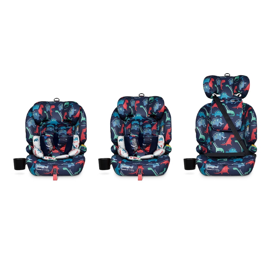 image 1 of Cosatto Zoomi 3 iSize R129 Adjustable ISOFIX Car Seat