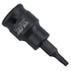 image 3 of T15 Male Torx Star Impact Impacted Shallow Short Bit Socket 3/8in drive