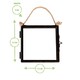 image 3 of Nicola Spring Hanging Metal Photo Frame - 4" x 4" - Black