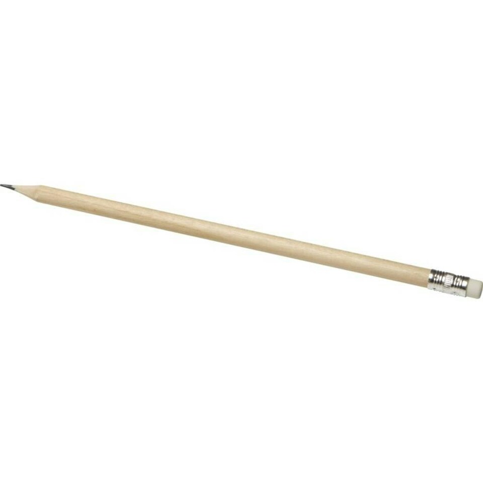 Graffo Pencil With Eraser - Natural - One Size