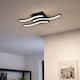 image 1 of EGLO Basic Cabezas-E Black Steel & Plastic 3 Flame Wall/Ceiling Light, 3000K