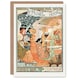 image 1 of Eugene Grasset Art Card Vintage Art Nouveau Newspaper Christmas Cover