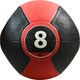 image 2 of Medicine Ball with Handles - 8kg (Red)