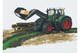 image 3 of Bruder Fendt 936 Vario with frontloader Construction Loader Model