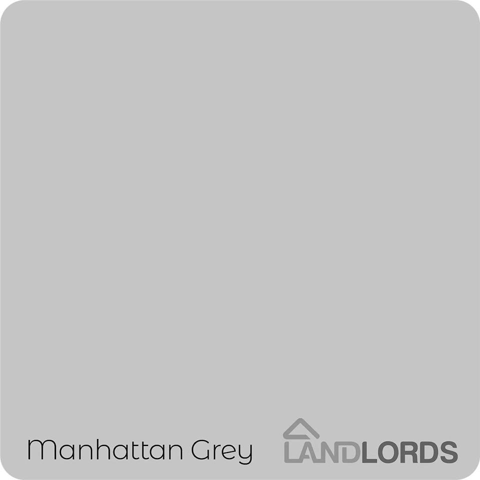 image 1 of Landlords Paint - Shed & Fence Paint - Best Durable Outdoor Wood Protection - Manhattan Grey - 1L