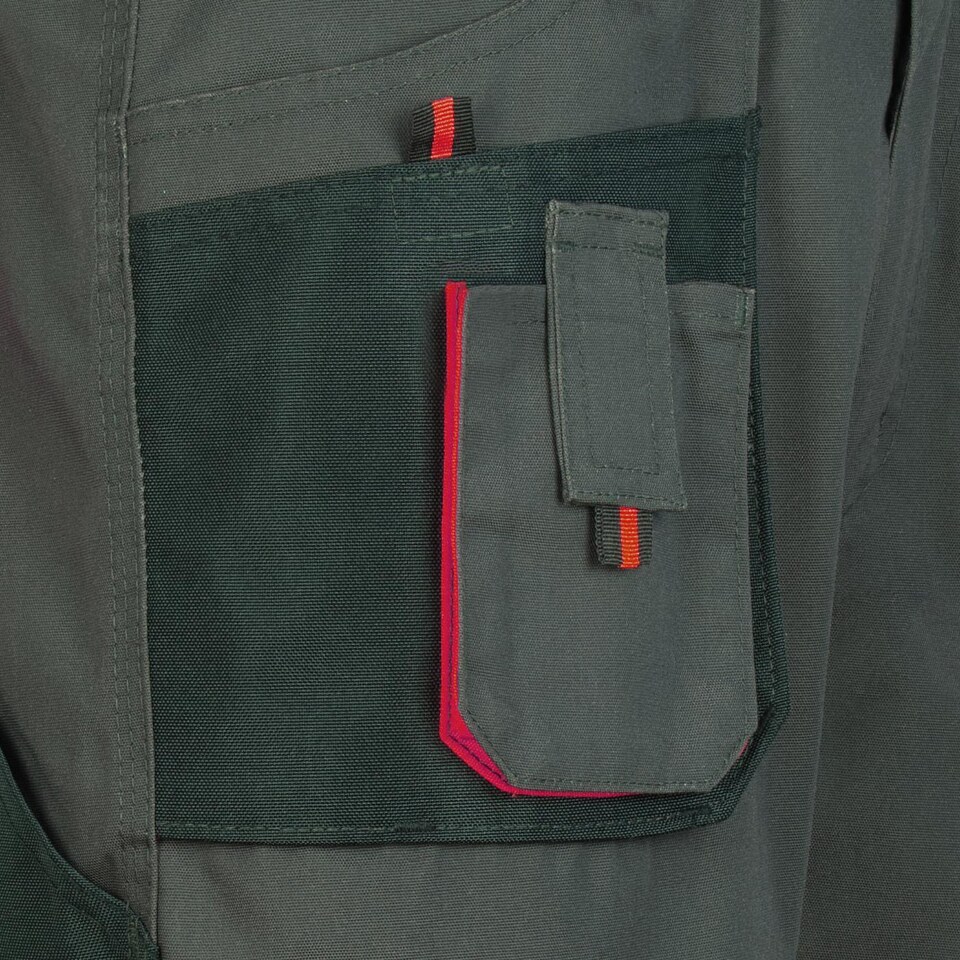 image 1 of Classic Red Work Shorts Durable Poly Cotton Canvas Triple Stitching Multi Pockets CE Certified 30 32 Inch 48 EU