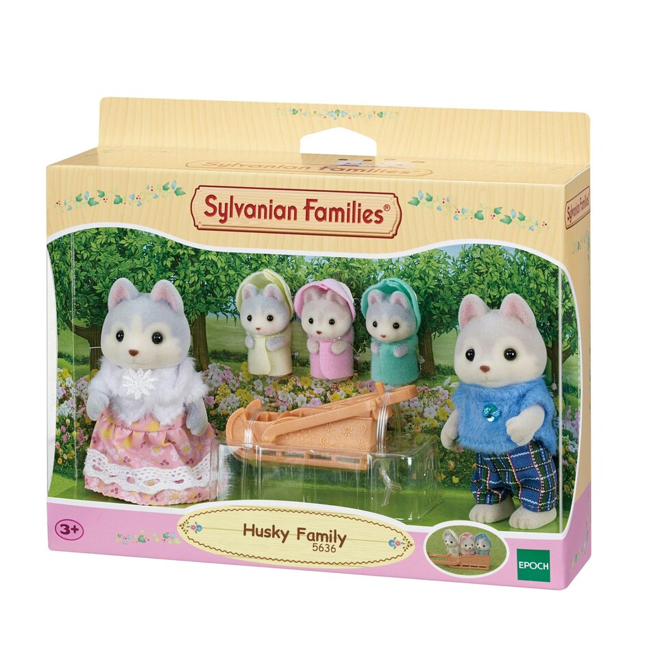 image 1 of Sylvanian Family -Husky Family /Toys - Sylvanian Families - 109654