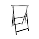 image 2 of Oypla 2x Adjustable Builder DIY Carpentry Work Bench Telescopic Saw Horses Trestle Black
