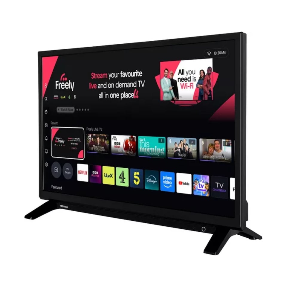 image 1 of Toshiba 24" Inch HD Ready HDR10 VIDAA Freely Smart TV - 24WV2553DB