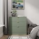 image 2 of Denver 3 Drawer Deep Chest of Drawers in Reed Green (Ready Assembled) | Green | Reed Green