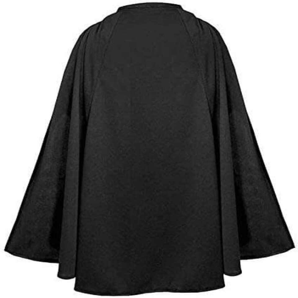 image 1 of Magician Fancy Dress Costume Kit - 6 Piece Set Black | One Size