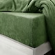 image 2 of Velosso Teddy Fleece Warm and Cosy Fitted Sheet Red | Red | King